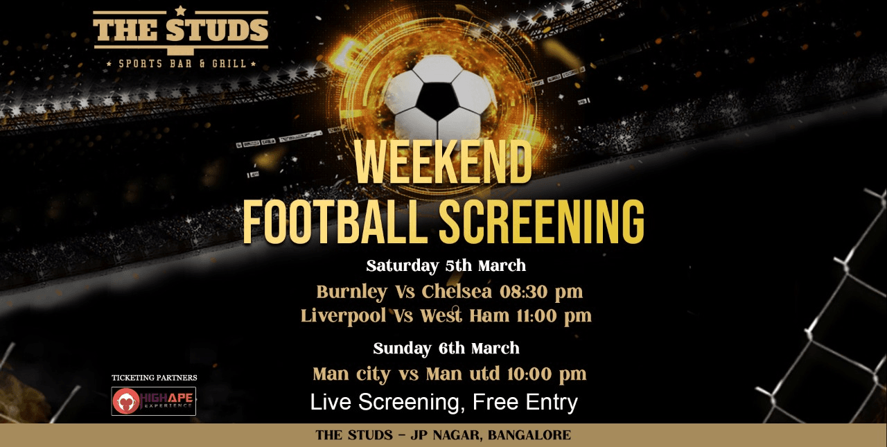 Weekend Football Screening