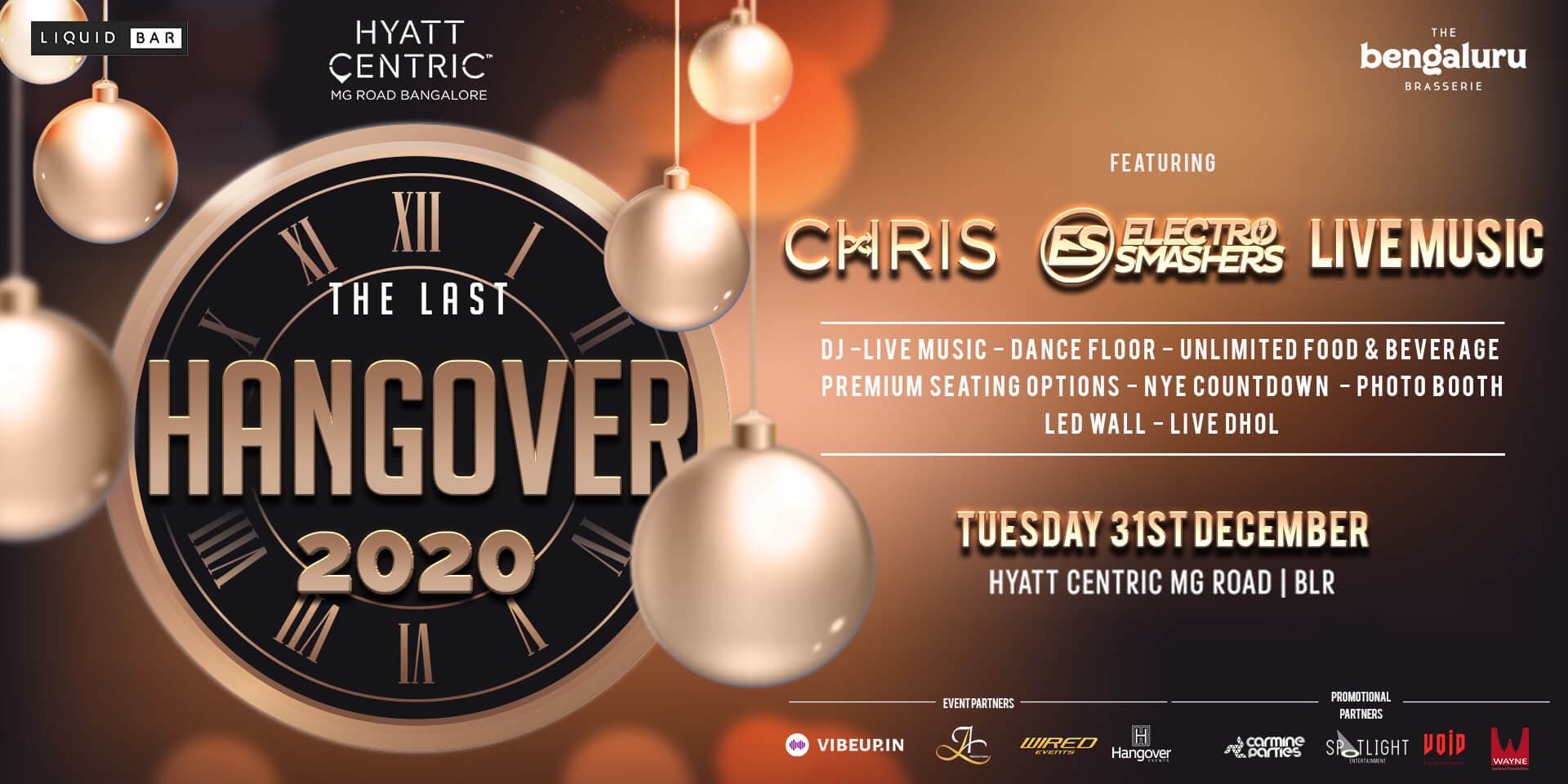 The Last Hangover 2020 - Experience the Ecstasy!