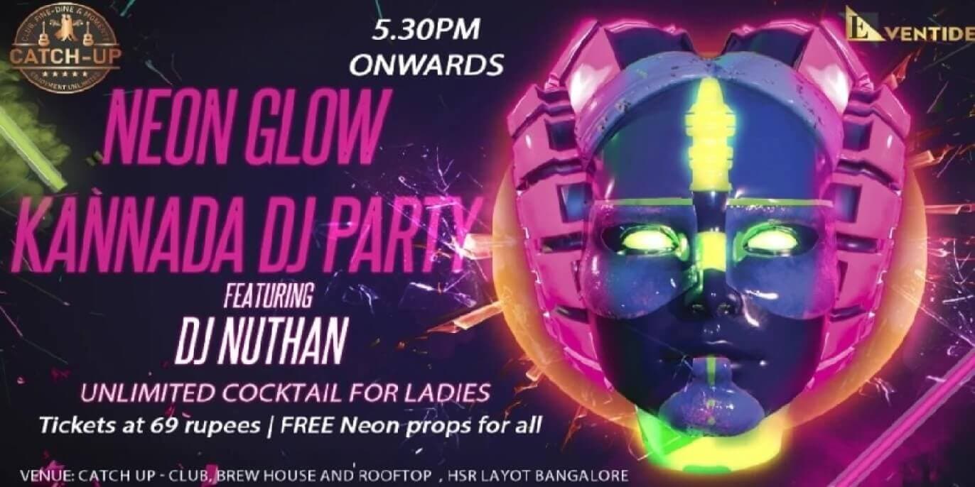 Neon Glow Kannada DJ Party