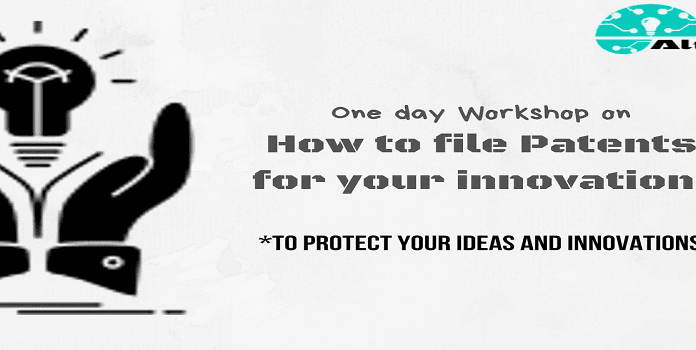 One day Workshop On How To file Patents For Your innovations