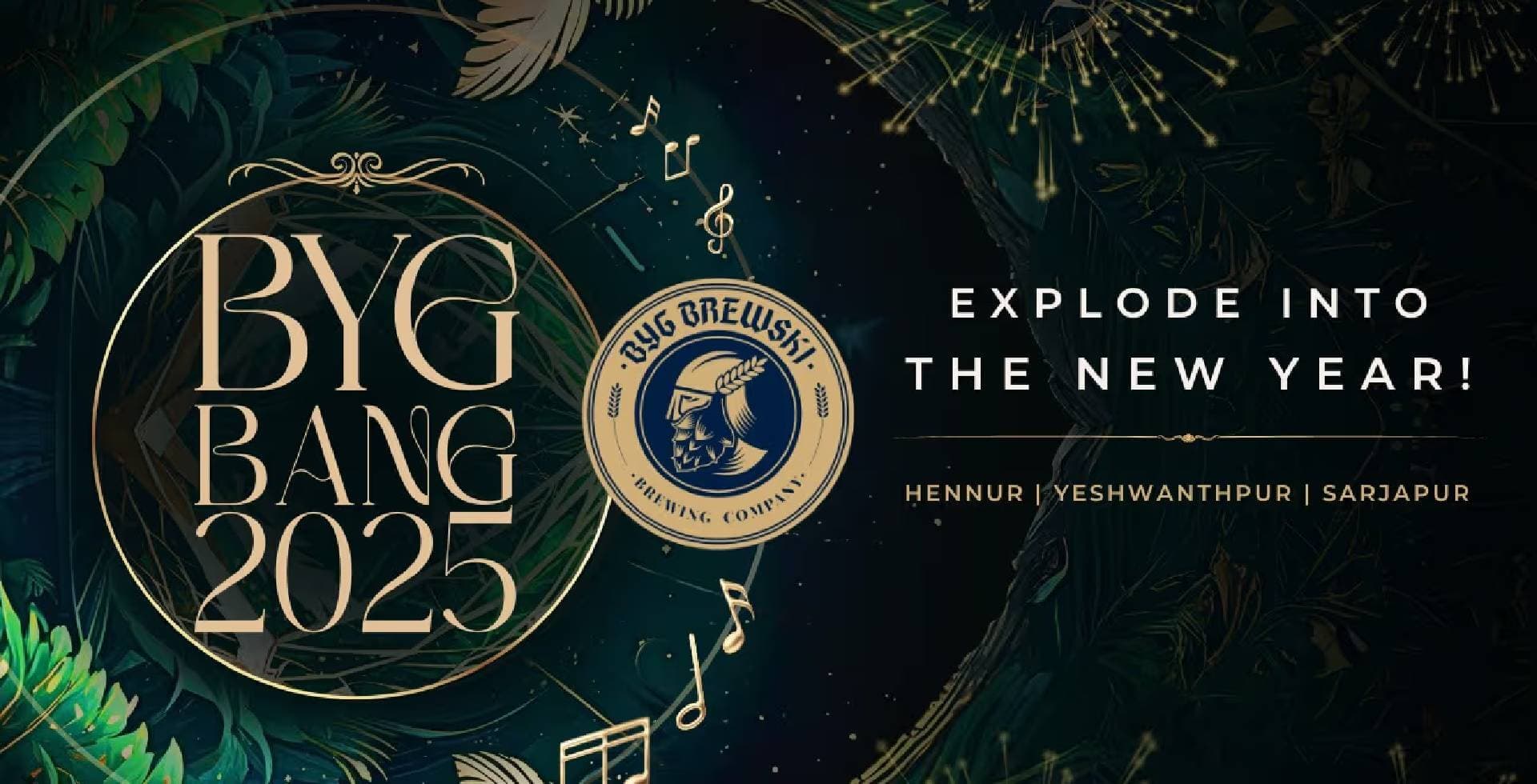 Big Bang NYE 2025 | Byg Brewski Hennur 