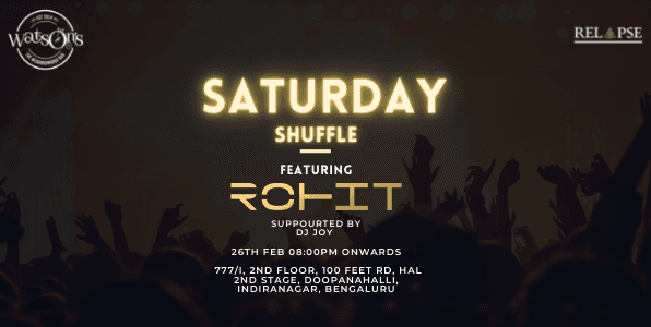 Saturday Shuffle Feat.Dj Rohit