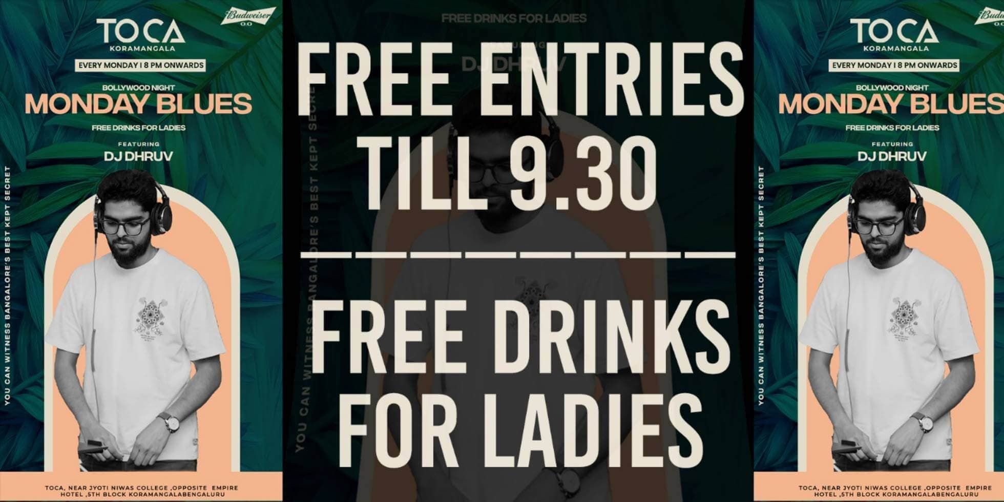 Monday Blues Bollywood Night | Toca Koramangala