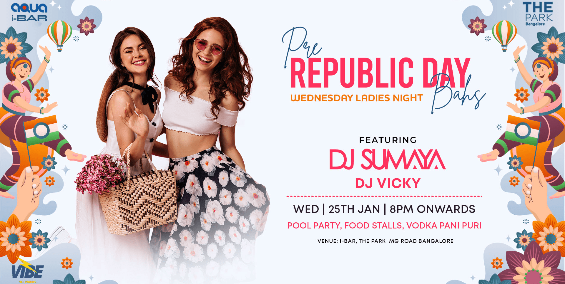 Pre Republic Day Bash - Pool Party Ladies Night