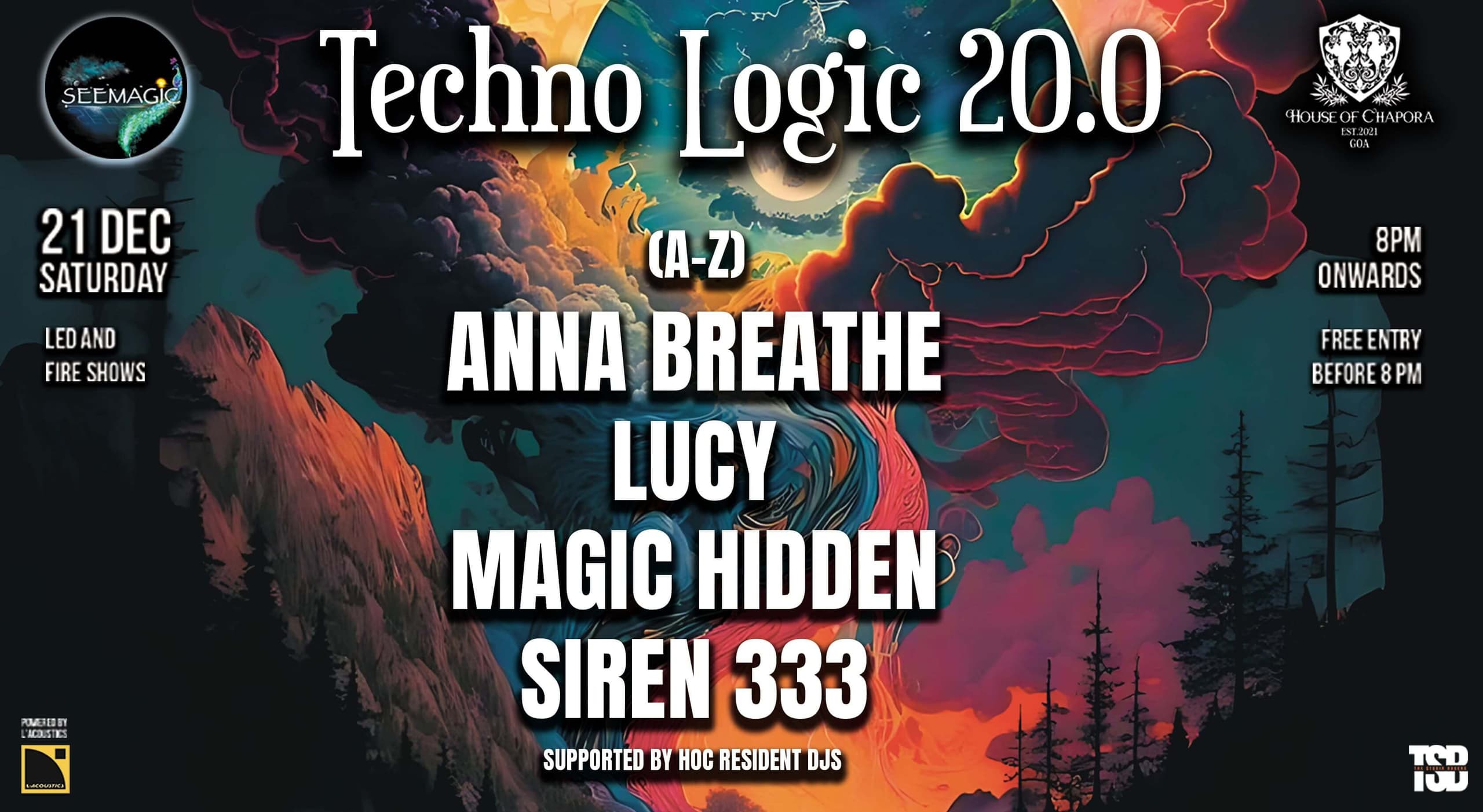 Techno Logic 20.0 | House Of Chapora 