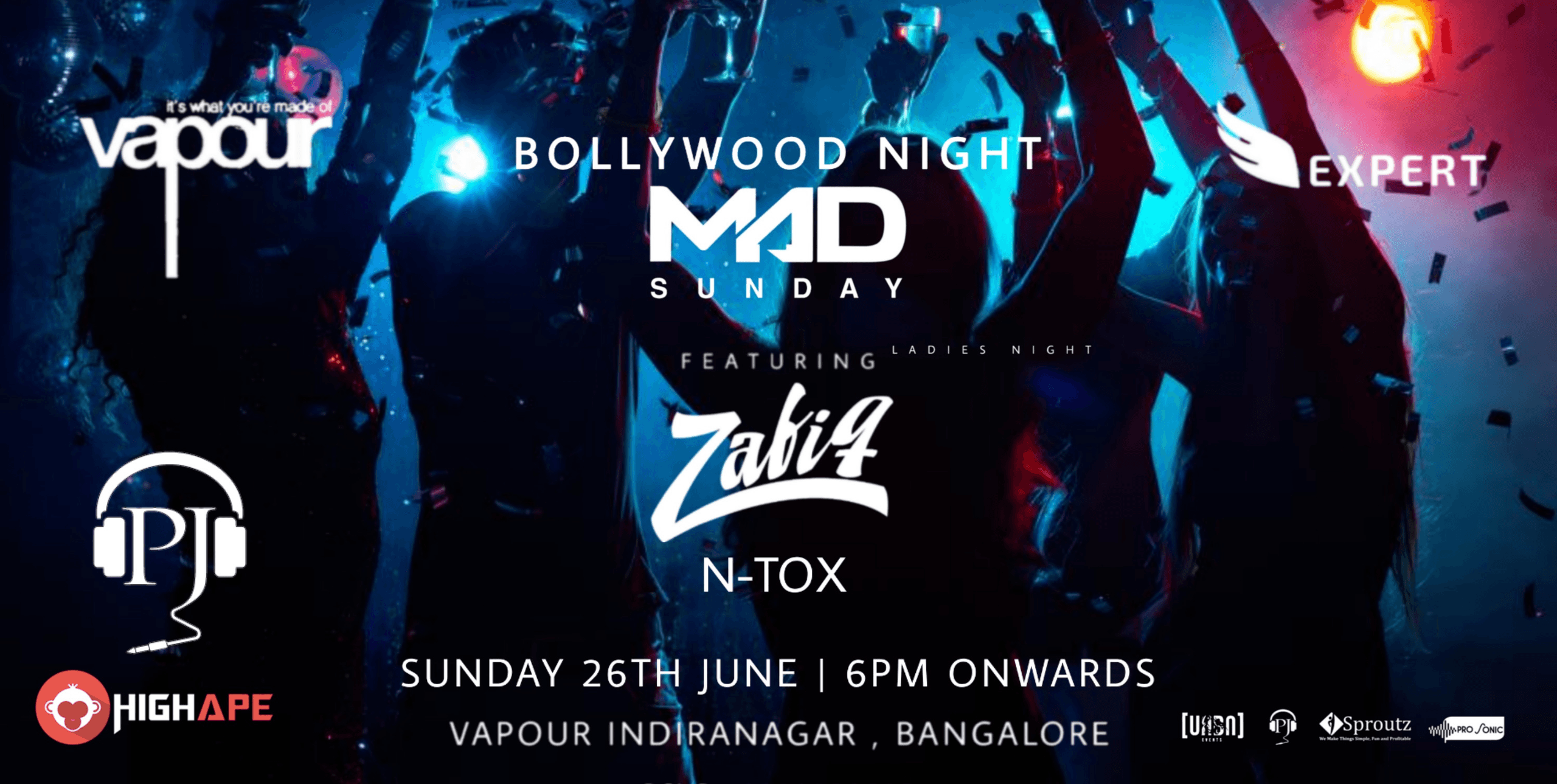 Mad Sunday Ladies Night