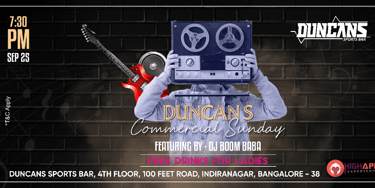 Duncans Commercial Sunday 