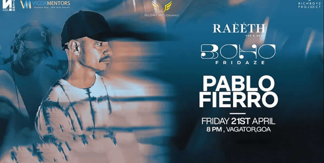 Pablo Fierro (First Time India Tour)
