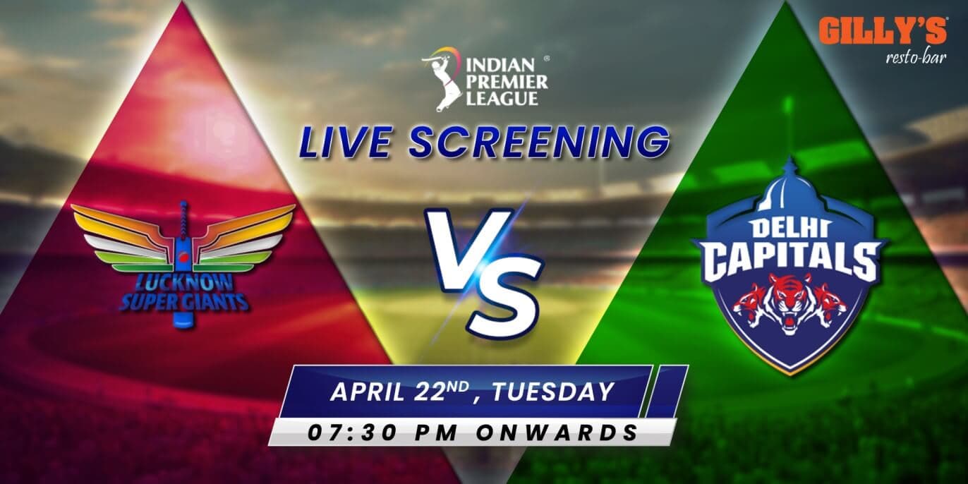 LSG Vs DC | IPL Live Screening 