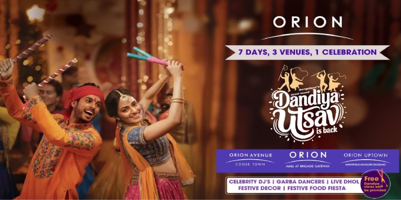 Bengaluru Biggest Dandiya Utsav At Orion Mall