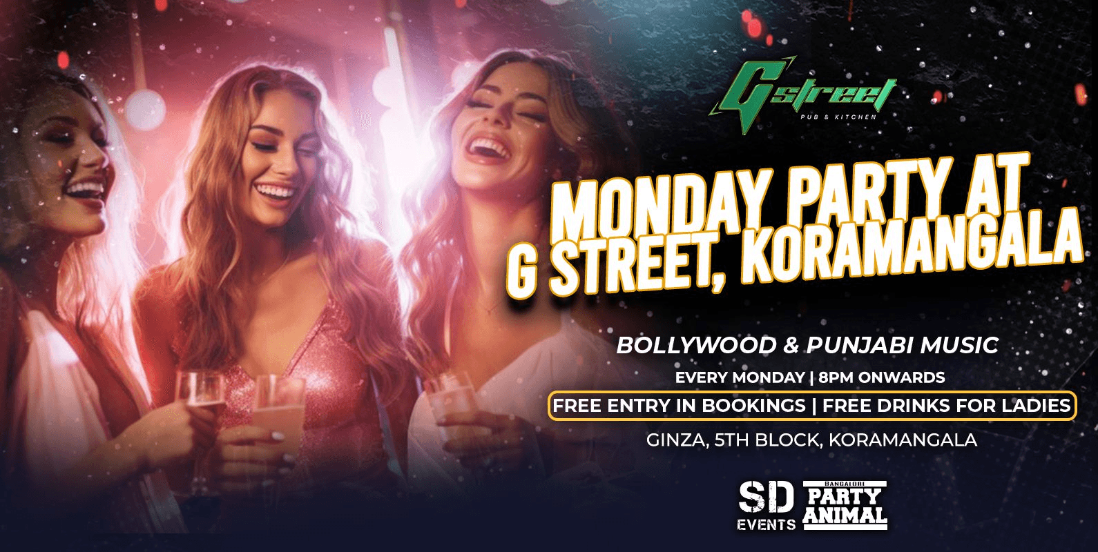 Monday Party At Gstreet 