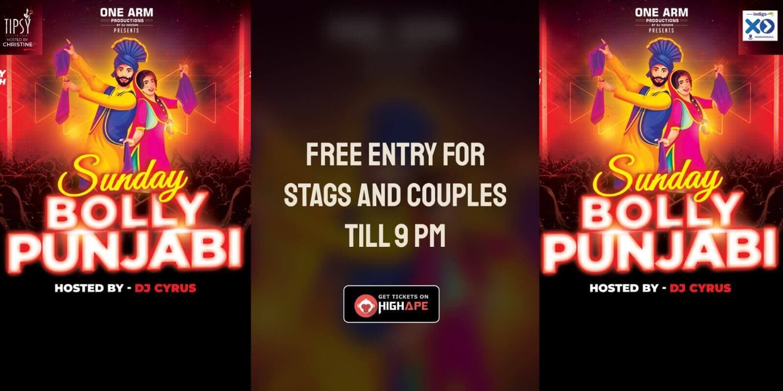 Sunday Bolly Punjabi Night | Indigo XP 