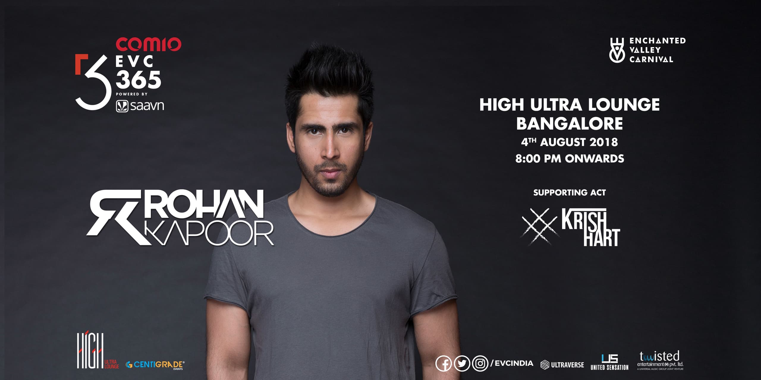 Comio EVC 365 Feat Rohan Kapoor & Krish Hart - Friendship Day Special