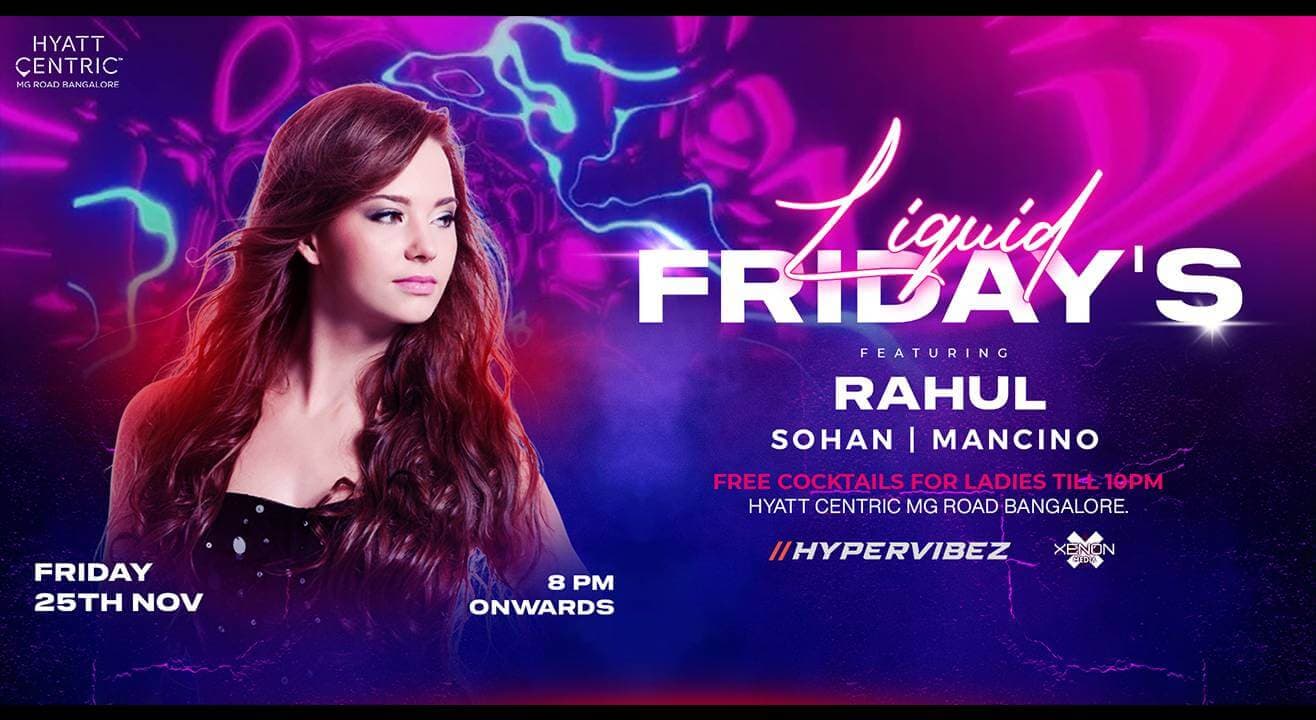 Liquid Friday's - Ladies Night