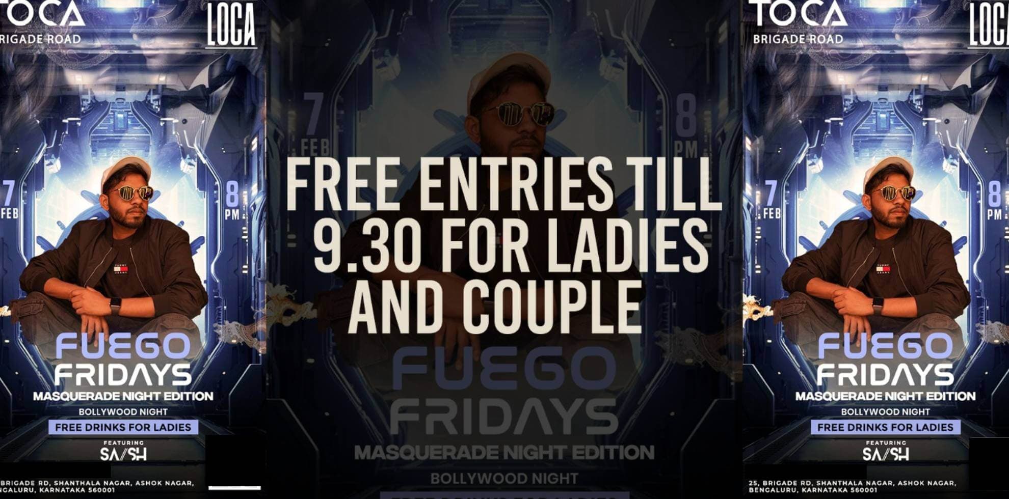 Glow Night Friday | Bollywood Night | Toca Brigade