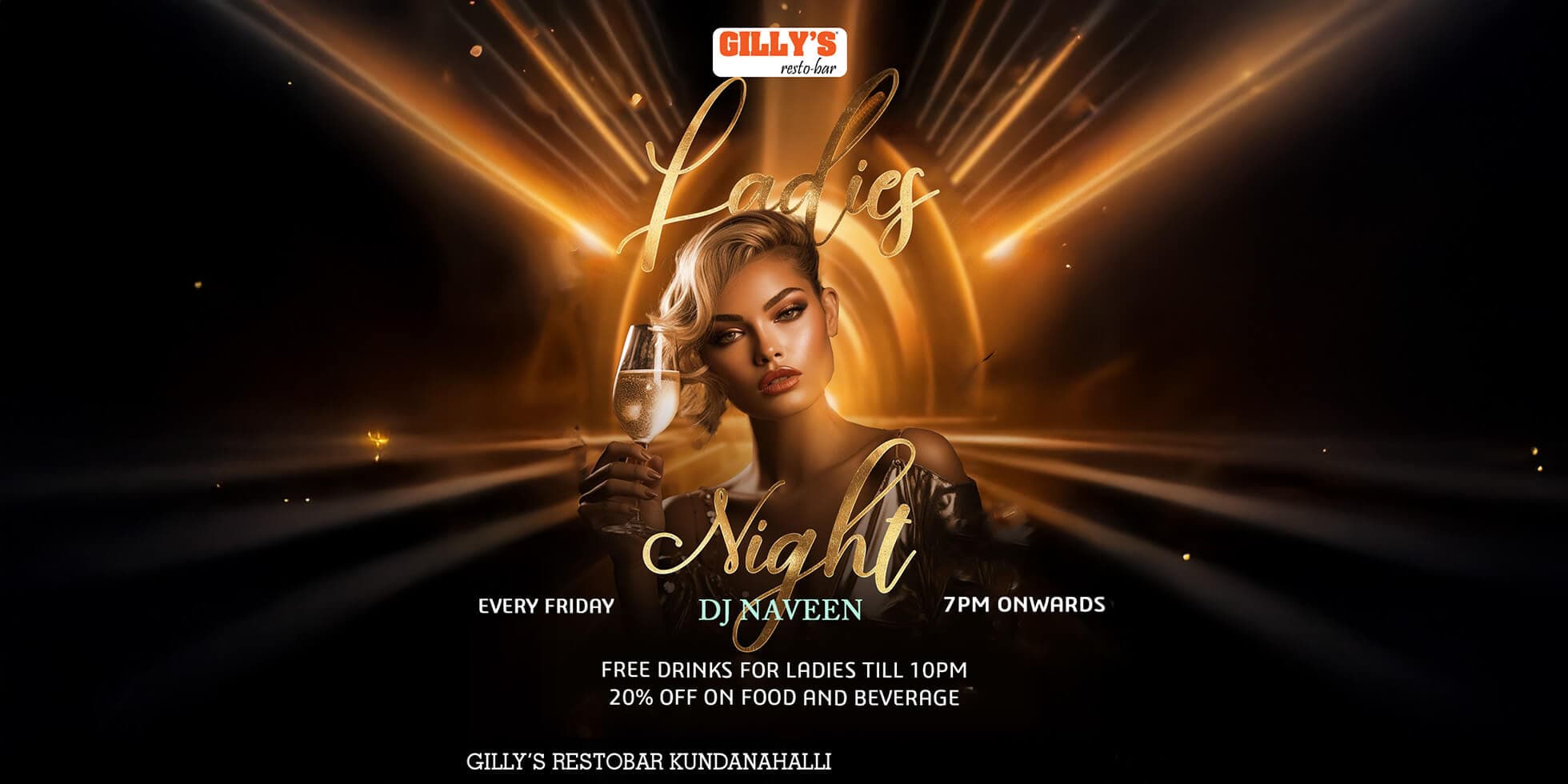 Ladies Night Ft DJ Naveen | Gillys Kundanahalli
