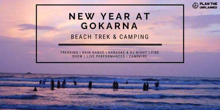 New Year Gokarna Beach Trek & Camping