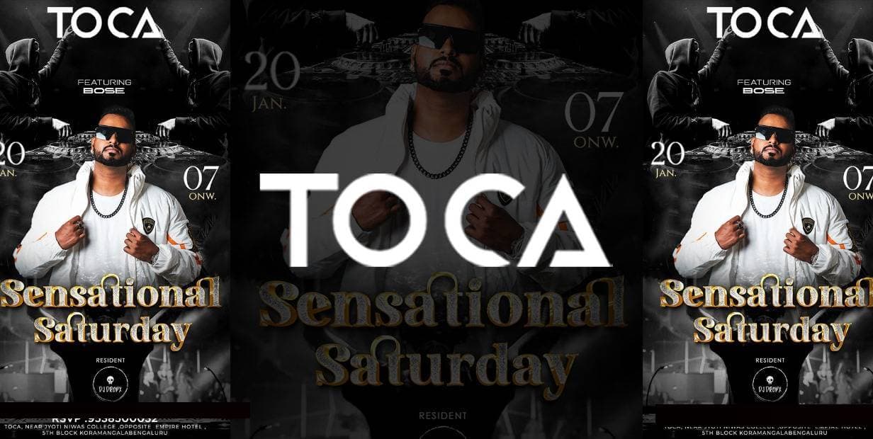 Sensational Saturday | Toca