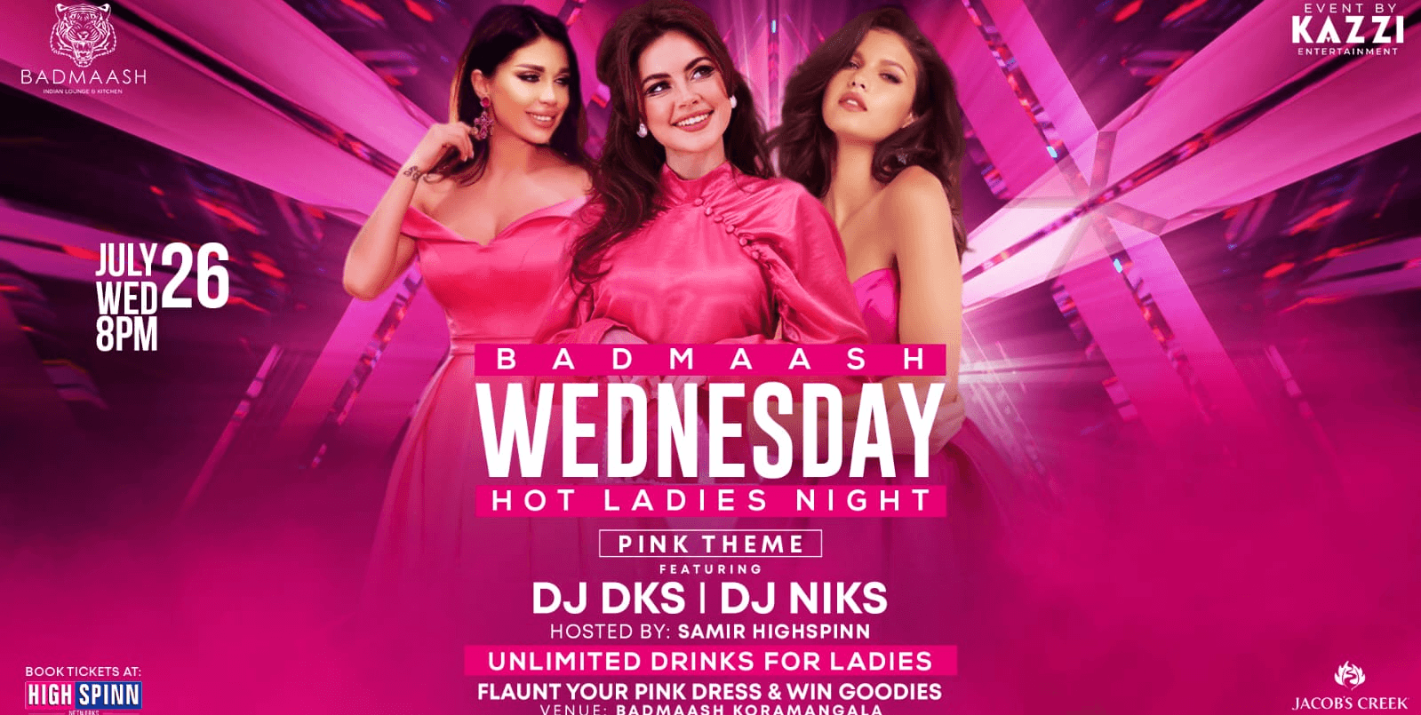 Wednesday - The Hot Ladies Night