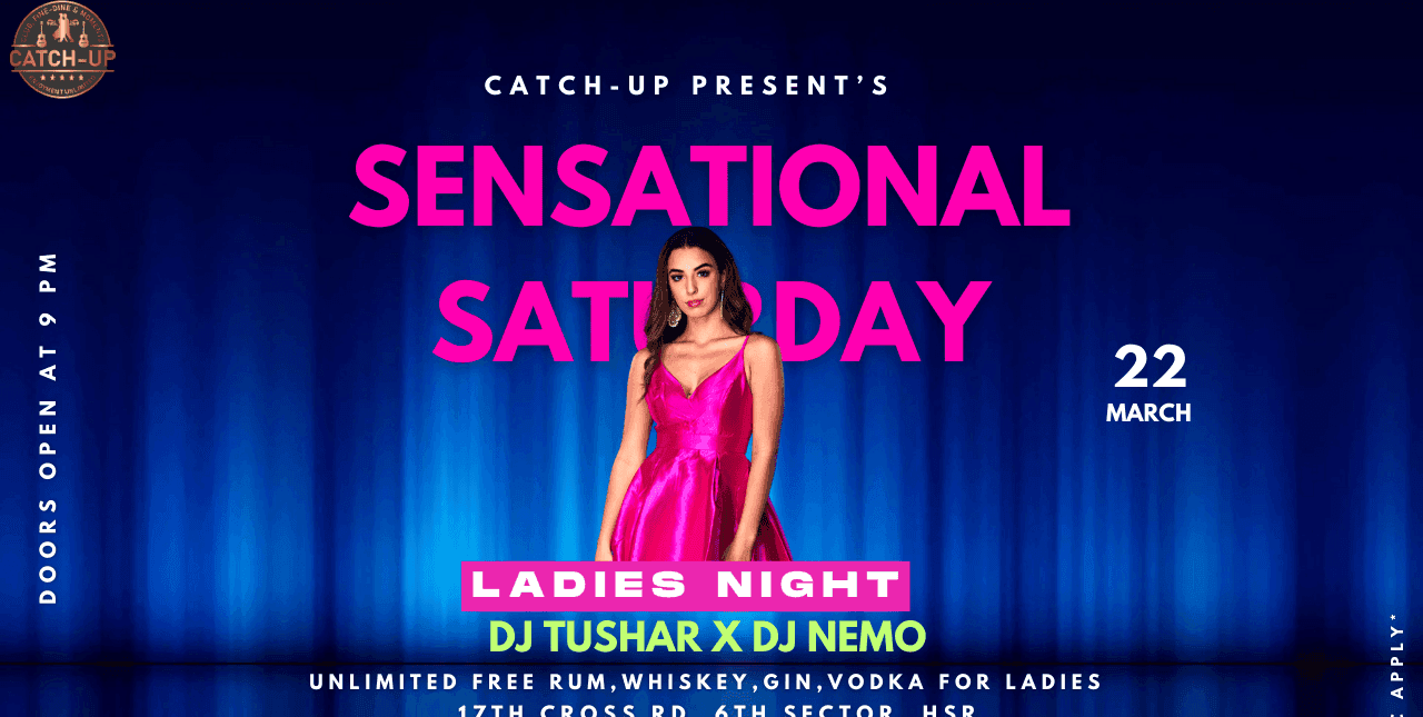 Sensation Saturday Ladies Night