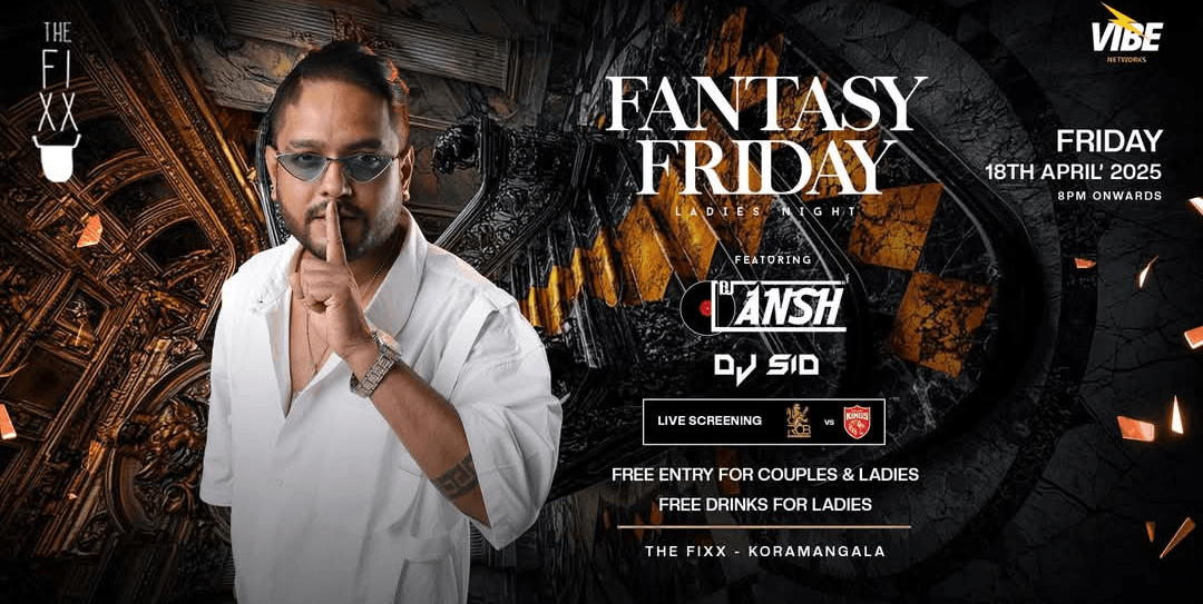 Fantasy Friday Ladies Night | The Fixx