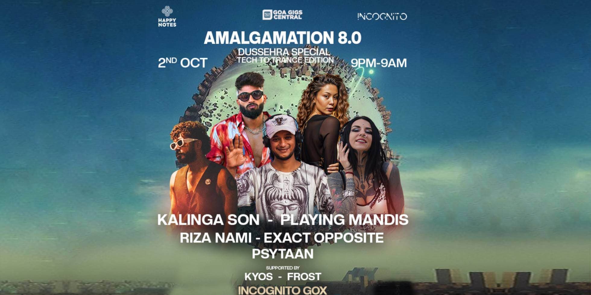 Amalgamation 8.0 Dussehra Special (Tech To Trance Edition) 