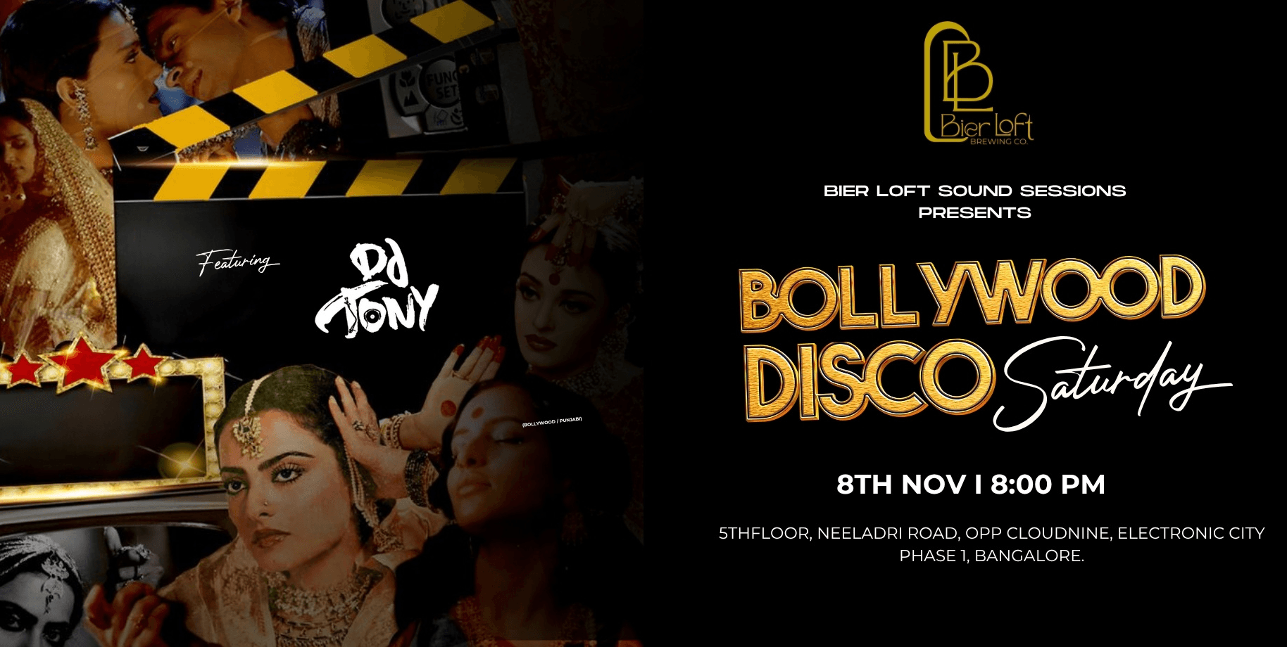 Bollywood Disco Saturday Night Ft Tony