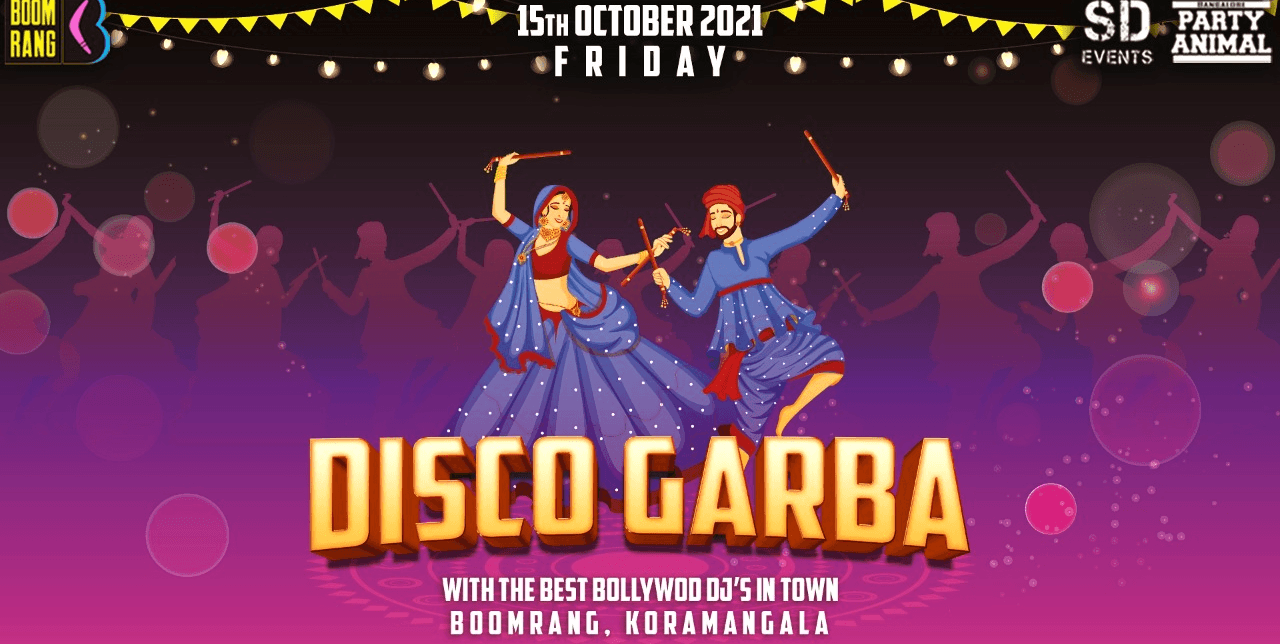 Disco Garba At  Boomrang 