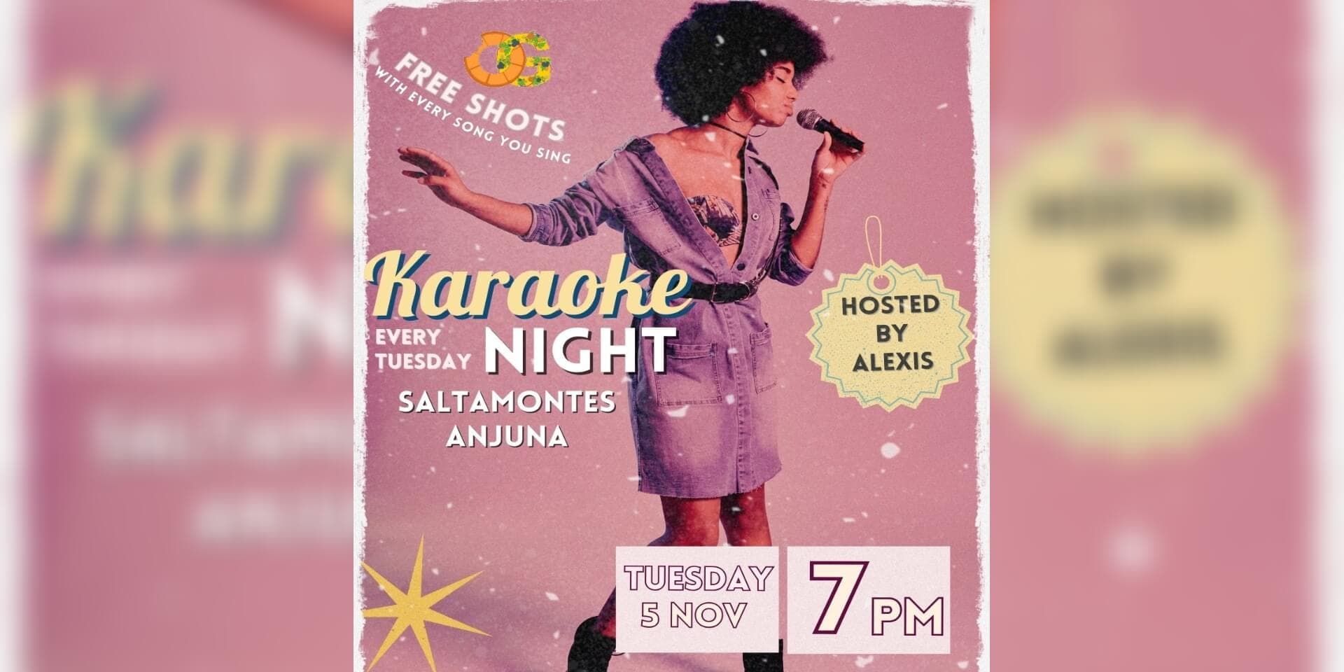 Karaoke Night | Saltamontes