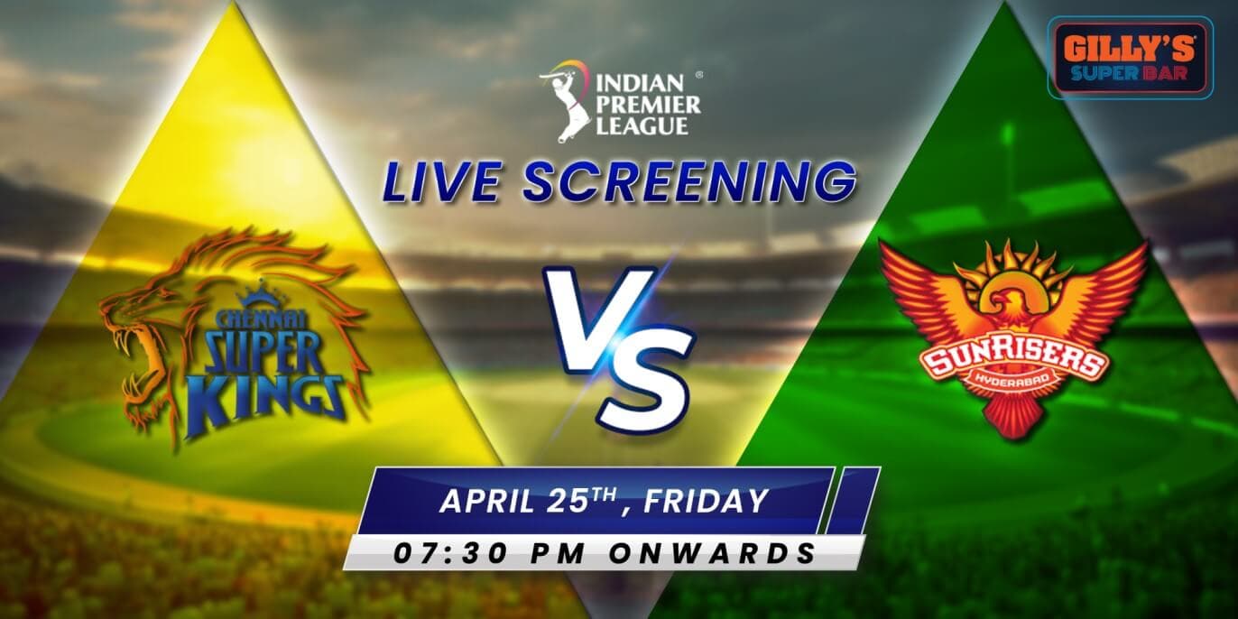 CSK Vs SRH | IPL Live Screening 
