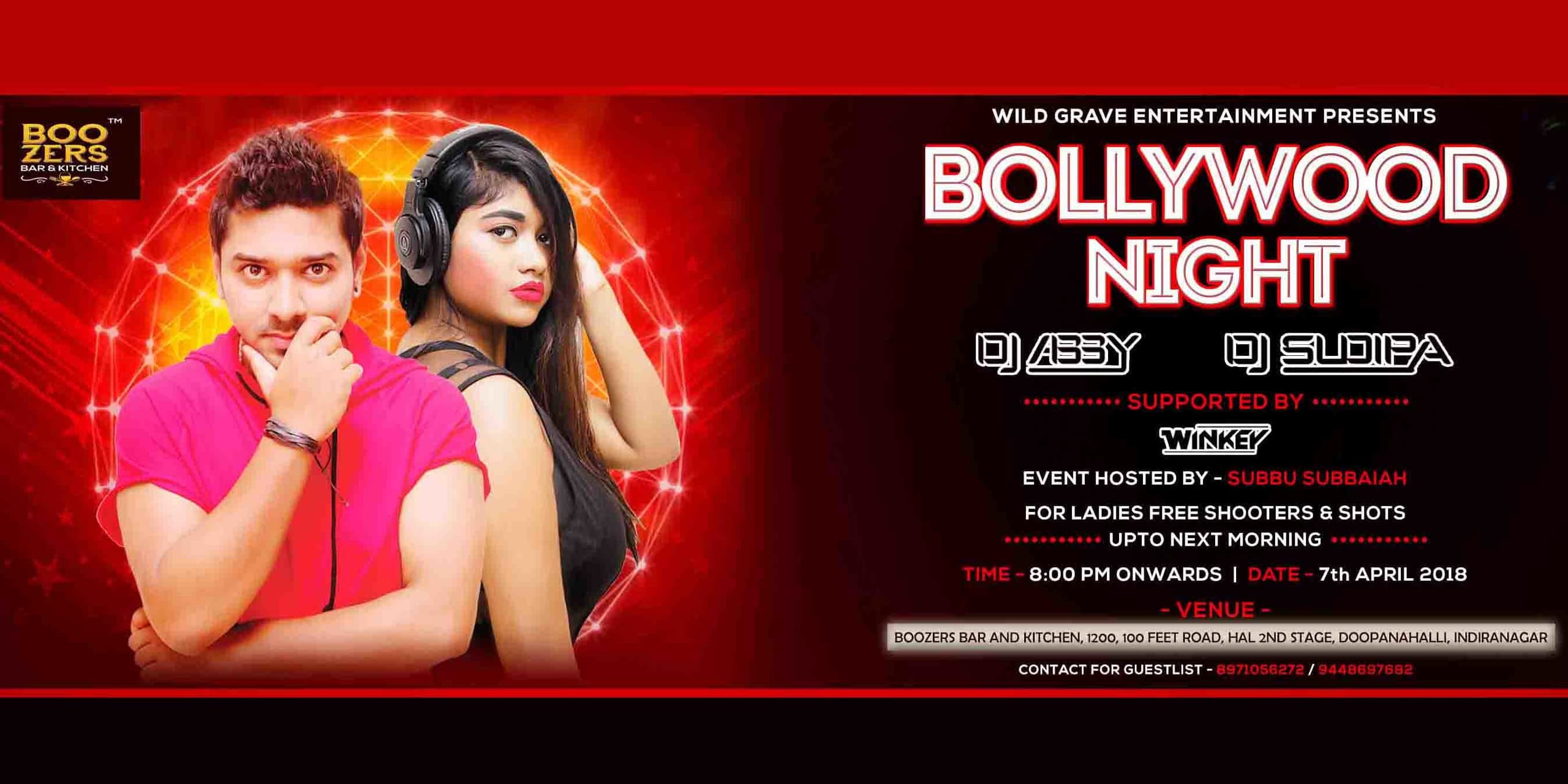 Biggest Bollywood Night Ft DJ Abby & DJ Sudipa