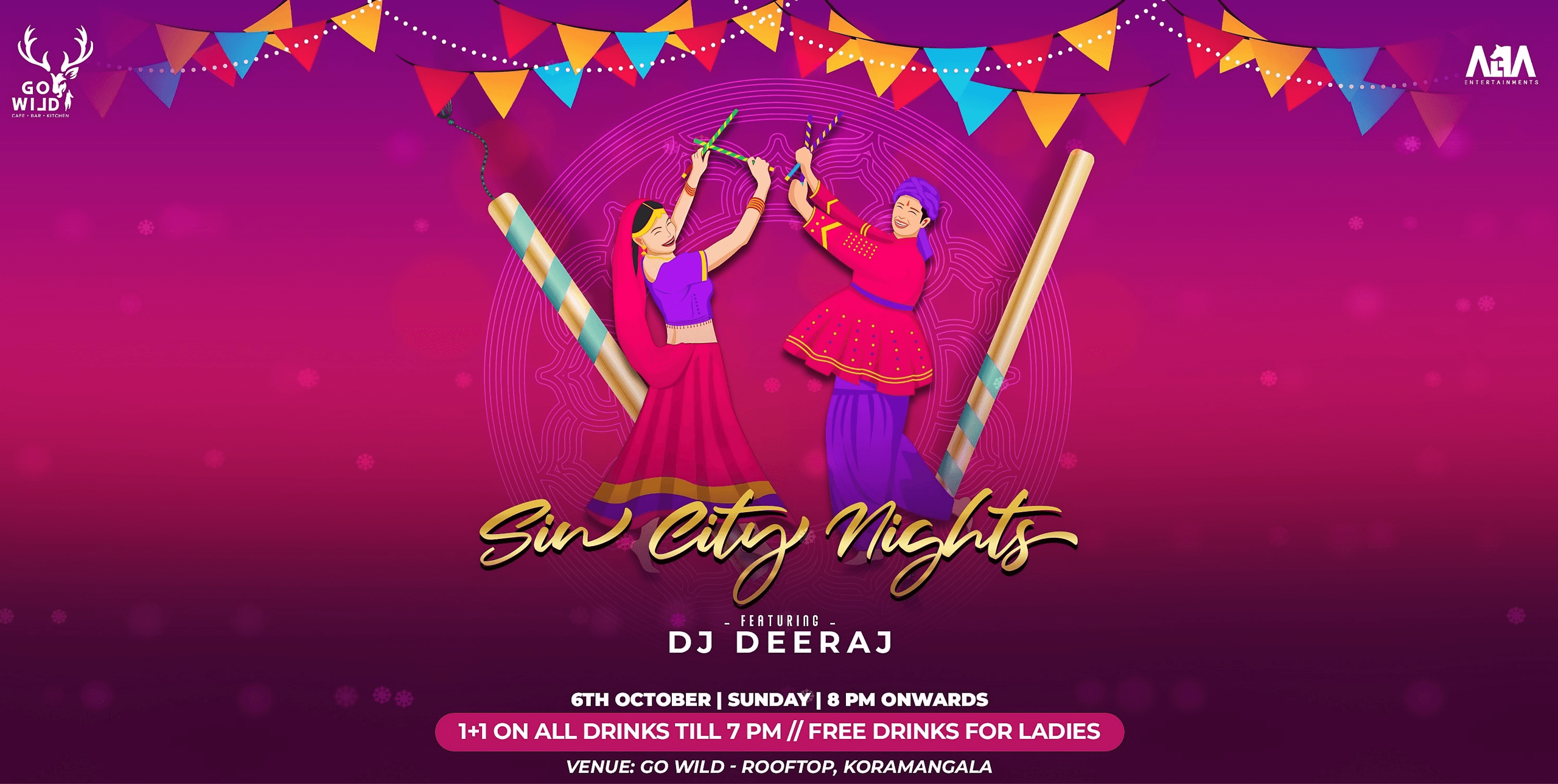 Sin-City Nights | Gowild Rooftop