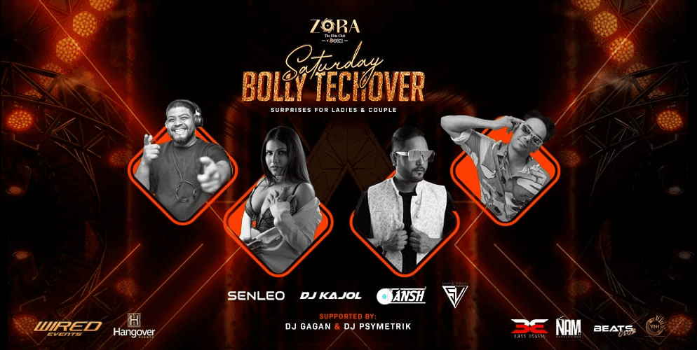 Saturday Bolly Techover At Club Zora Brigade Rd