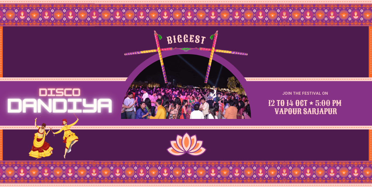 Bangalore's Biggest Disco Dandiya At Vapour Sarjapur