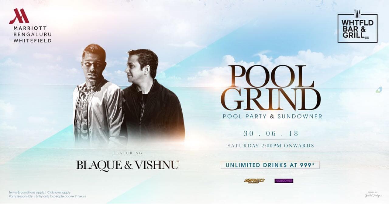 Saturday Pool Grind at Marriott Whitefield