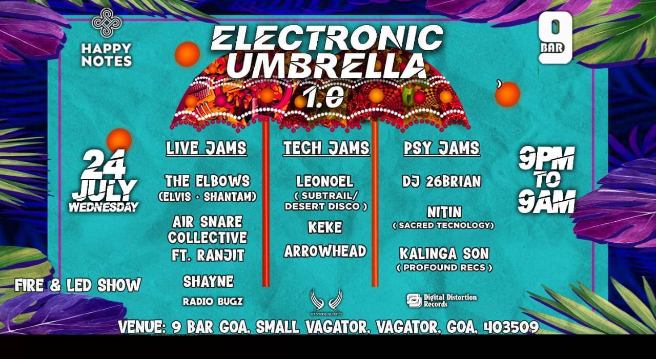 Electronic Umbrella 1.0