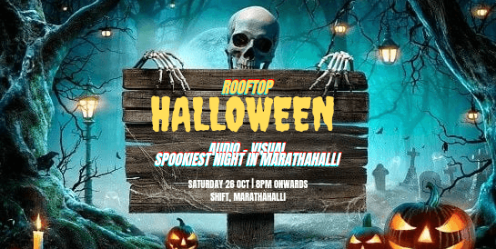 Rooftop Halloween Ladies Night