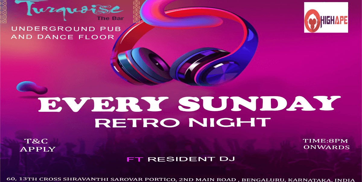 Every Sunday Retro Night