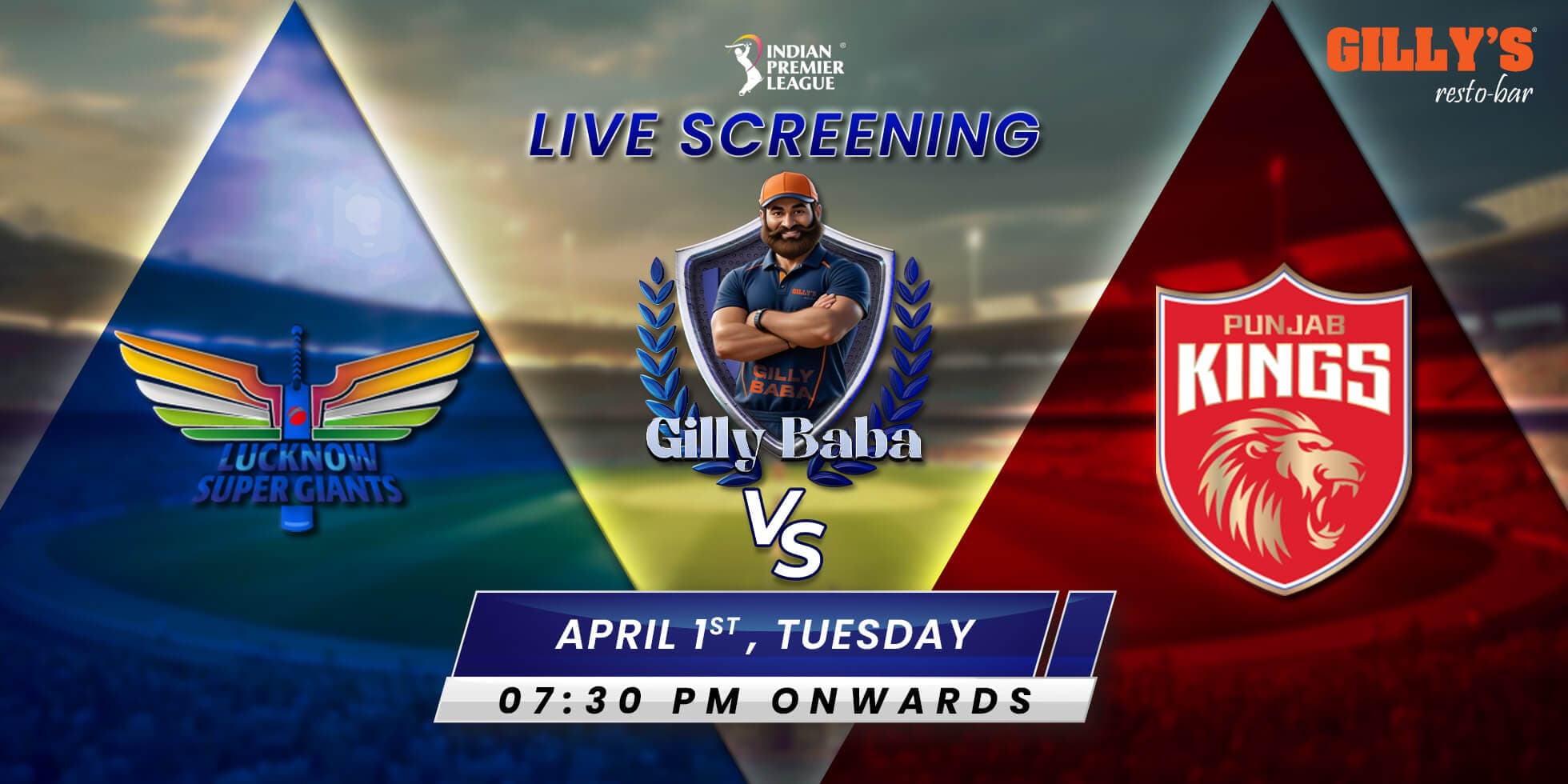 LSG Vs PBKS | IPL Live Screening 