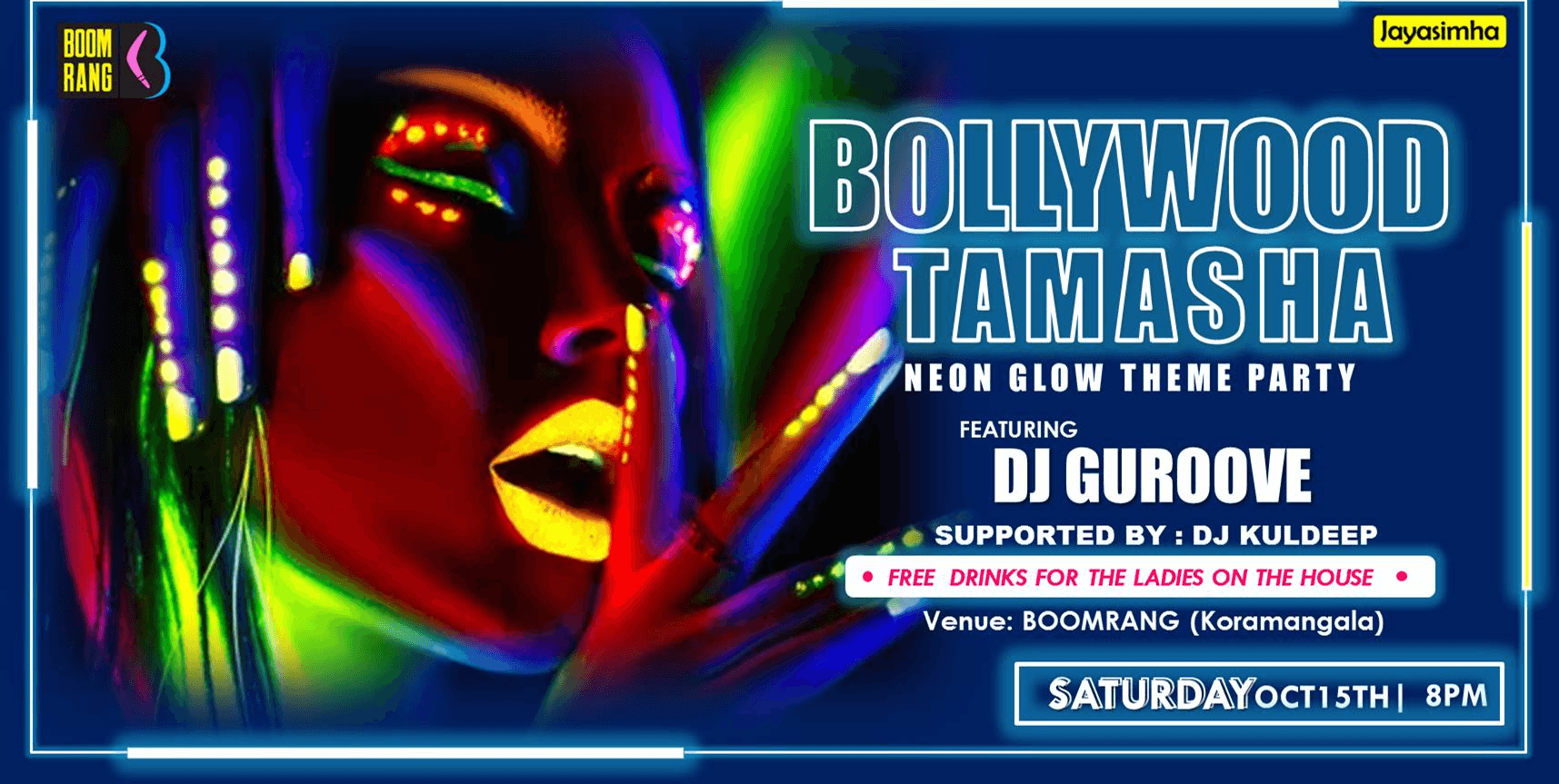 Bollywood Tamasha - Neon Glow Theme Party