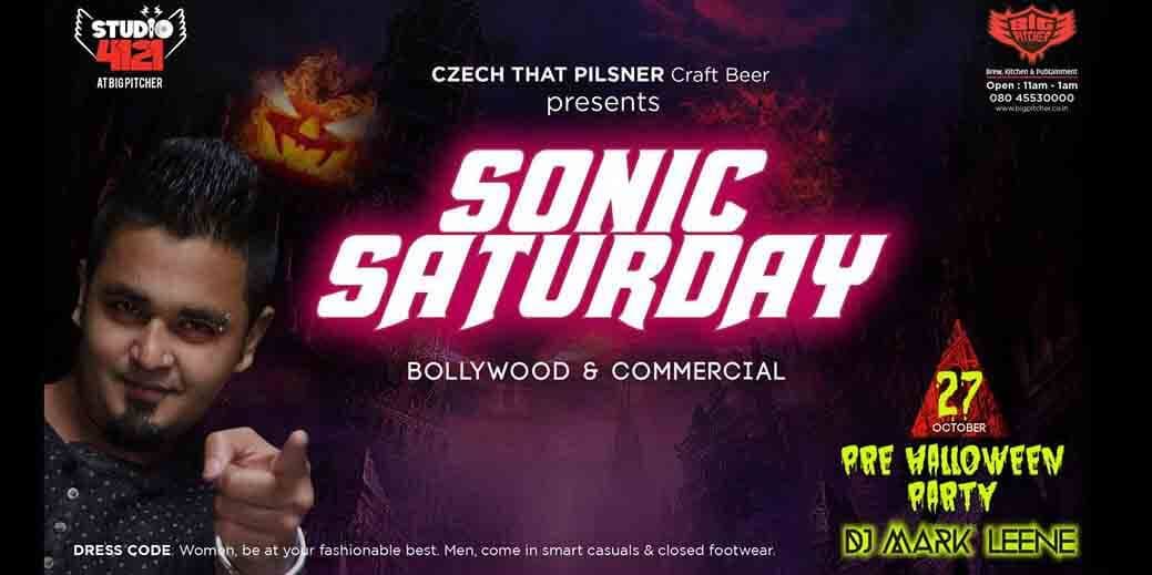 Sonic Saturday Night- 27th Oct 2018