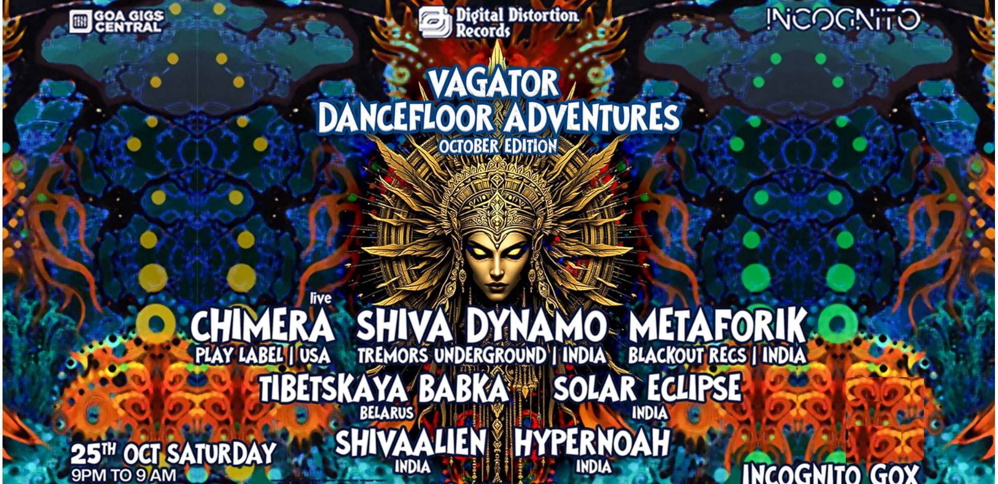 Vagator Dance Floor Adventures - October Edition