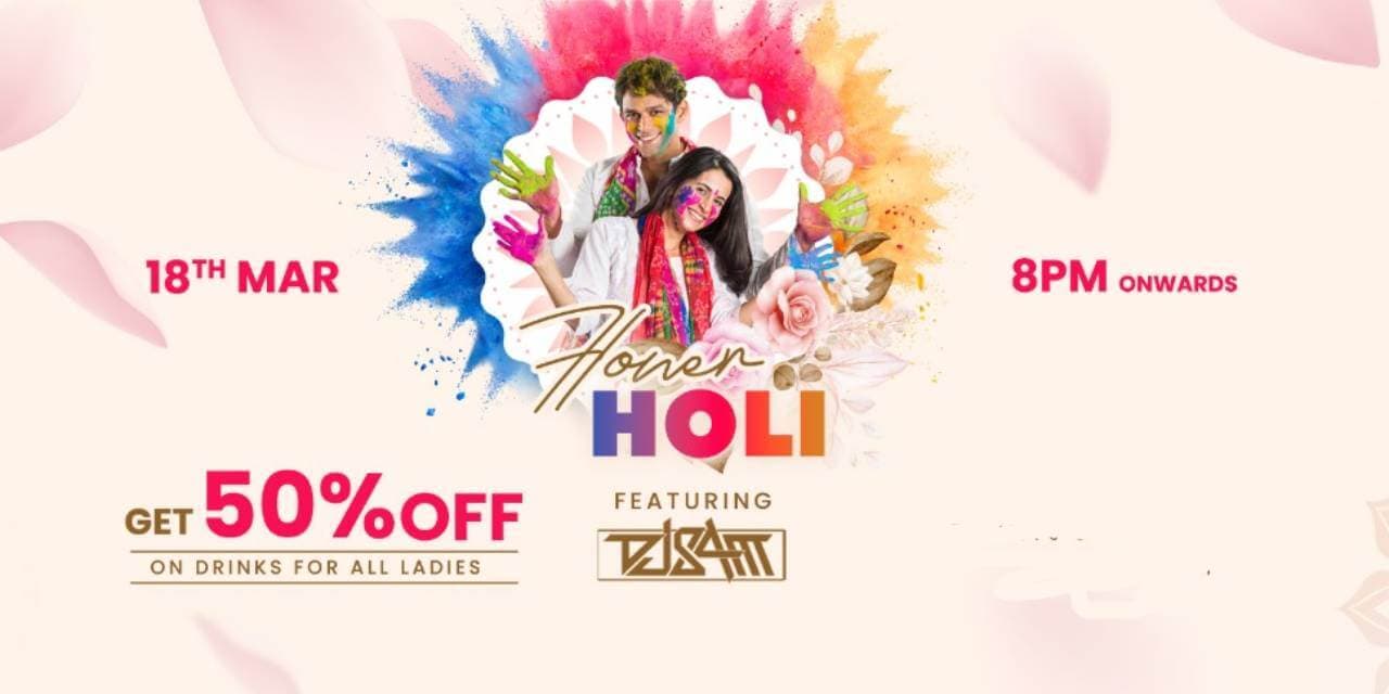 Flower Holi - Friday At Tapout With DJ Sam