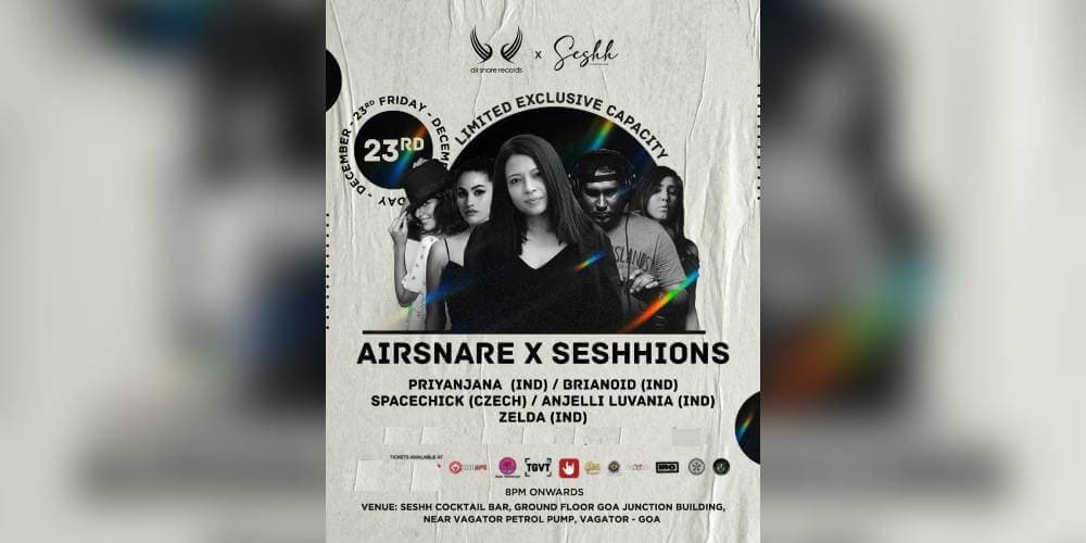 Airsnare X Shessions