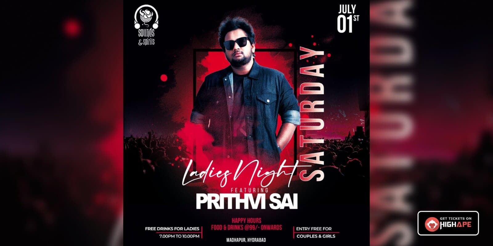  Saturday Ladies Night