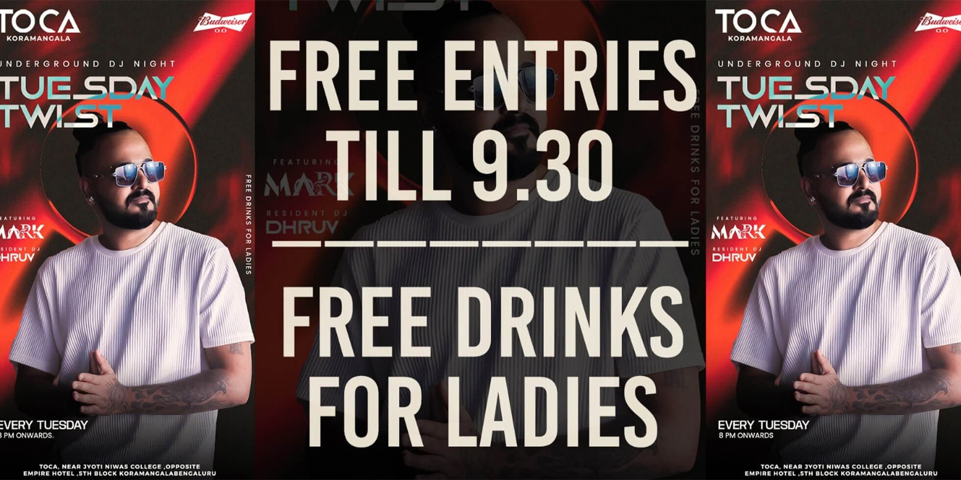 Tuesday Twist Bollywood Night At Toca Koramangala