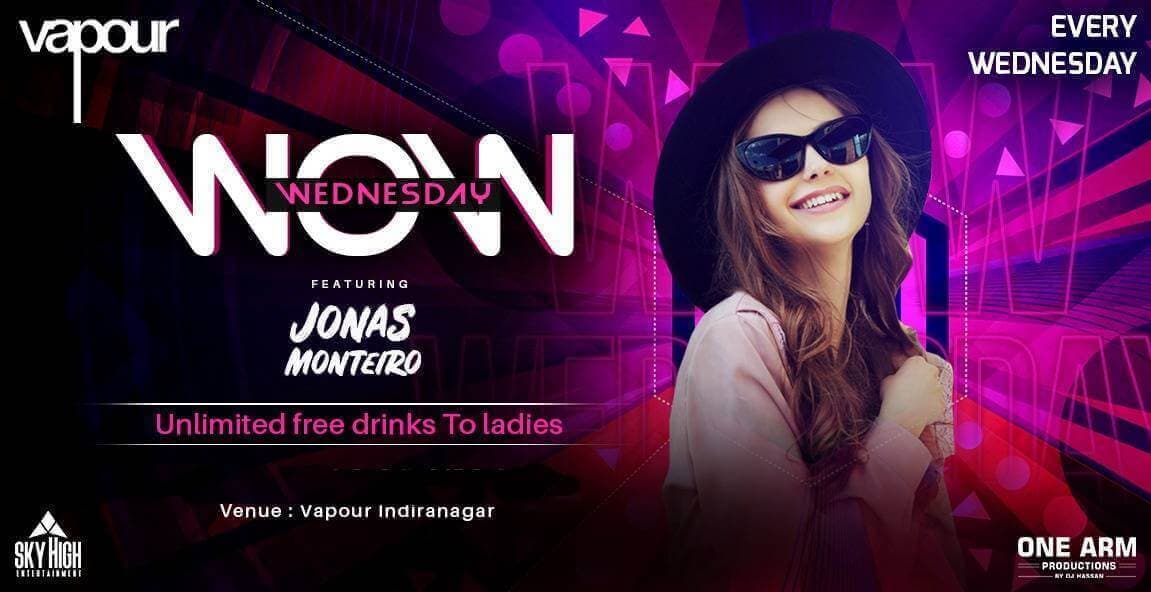 Wow Wednesday At Vapour - Ladies Night - Free Entry For All