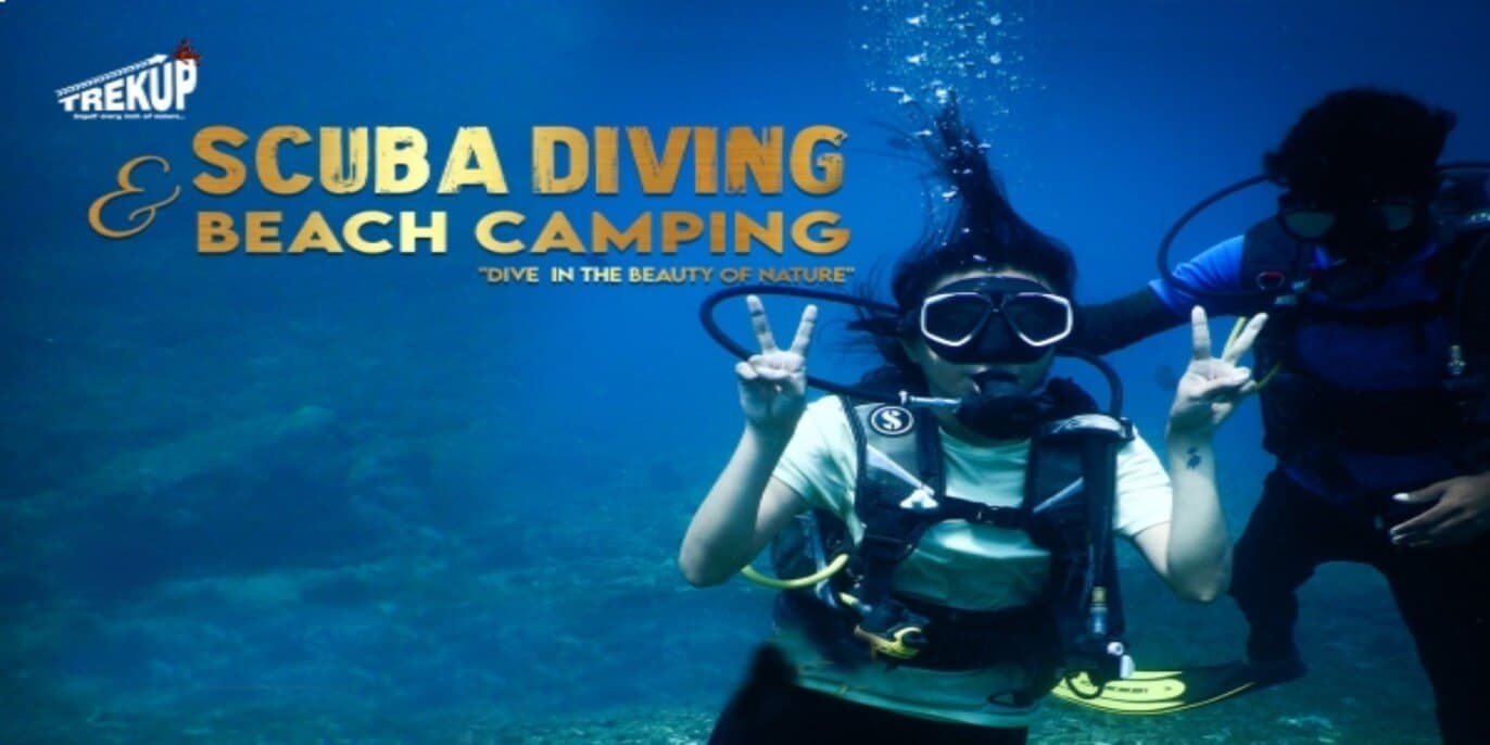 Scuba Diving Beach Camping Weekend Trip | Trekup Karnataka 
