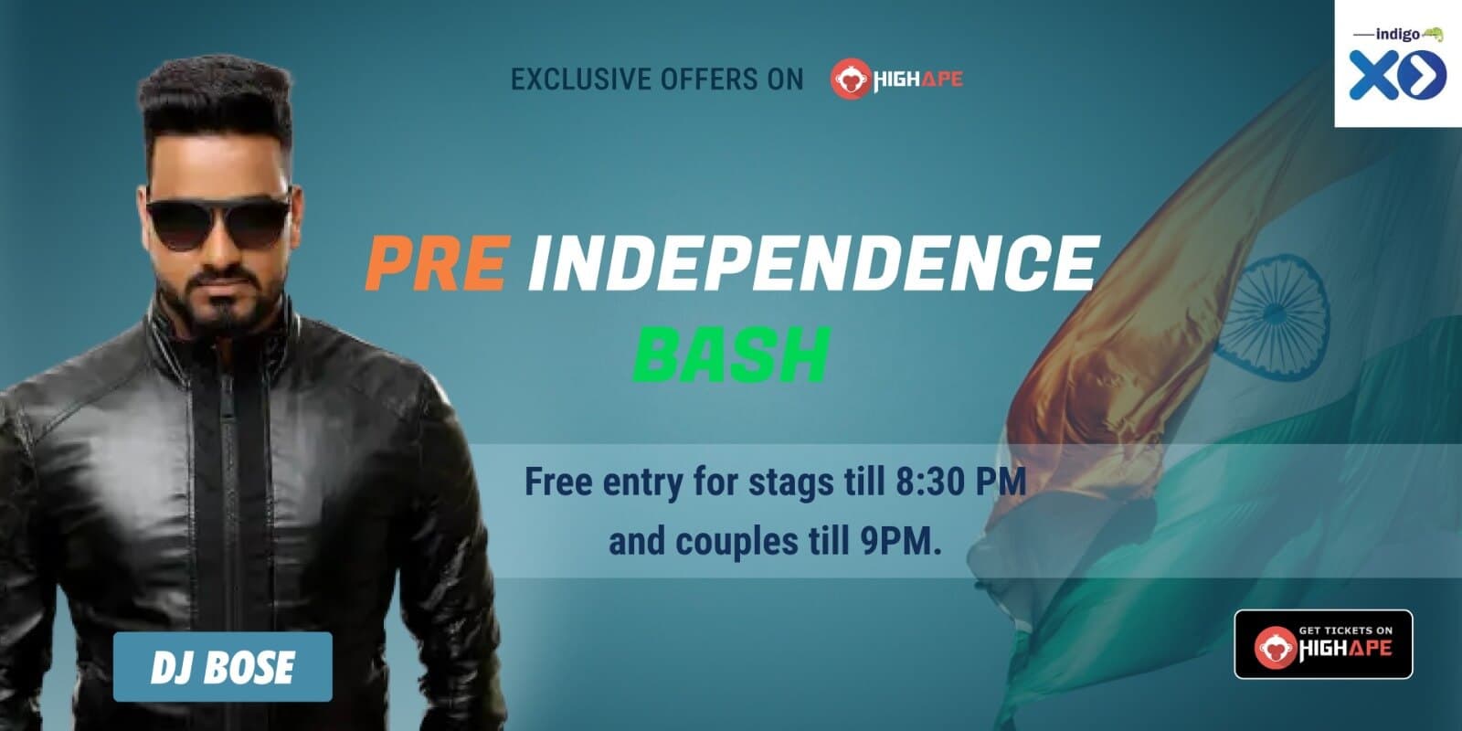 Pre Independence Bash | Indigo XP