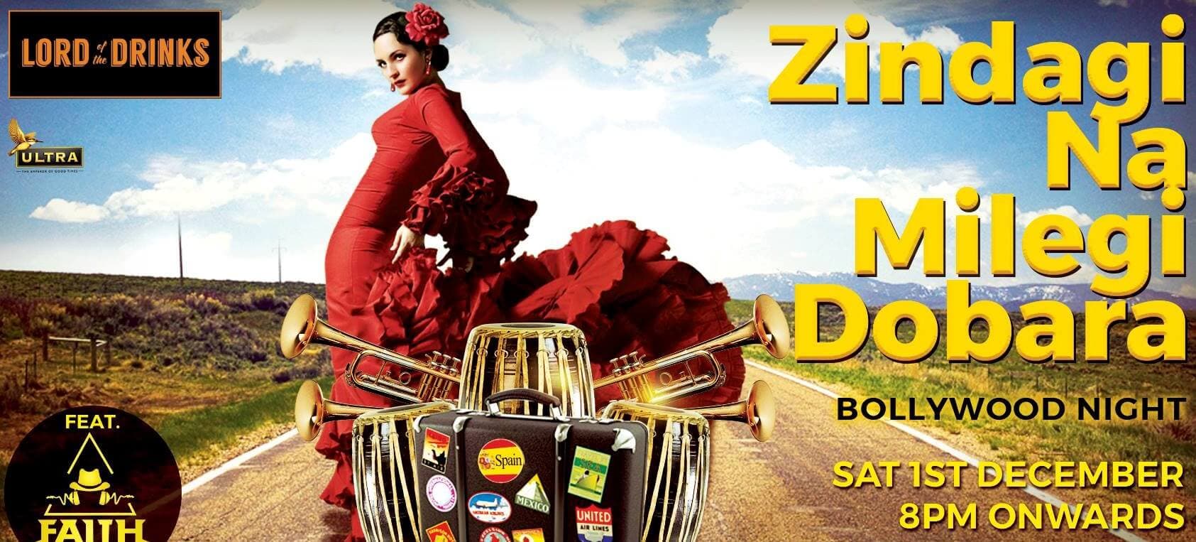 Zindagi Na Milegi Dobara Bollywood Night ft. DJ Faith